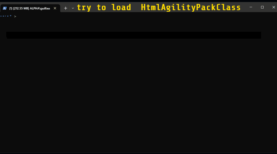 install